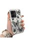 Redmi 13/13X Compatible Elegant Night Style Butterfly Case, Daily Use Durable Protective Case - 2