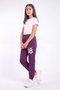 Girl's Double Pocket Colorful Sweatpants - 3