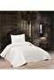 Star Patterned Quilted 3 Piece Single 180X250 cm Bedspread 60X80 2 Pillowcases
