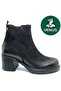 Malakas Genuine Leather Non-Slip Sole Orthopedic Women's Boots Black