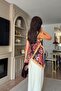 Women's Saffron Tassel Blouse - 4