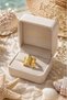 Tropical Starfish Steel Ring - Adjustable (Gold Color) - 3