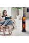 Ceramic Tower Heater with Touch Control, Remote & Flame Effect - 4