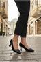 87694 Elegant, Stylish, Comfortable, 6 cm Heel Height, Pointed Toe Women's Shoes with Buckle Accessories - 3