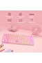 لوحة مفاتيح ألعاب سلكية RGB بنسبة 60%، لوحة مفاتيح صغيرة محمولة مدمجة بـ 61 مفتاحًا مع 11 إضاءة خلفية RGB كروما، AB - 4
