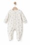 100% Organic Cotton, Unisex Booties, Romper and Scarf Set, Lamb Patterned Newborn Baby Romper - 8