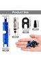 18 Presta-Schrader valve adapters. - 3
