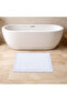 100% Cotton Reversible Tufted Bath Mat – 60x90 cm, 2000 GSM, White