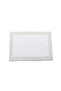 100% Cotton Reversible Tufted Bath Mat – 60x90 cm, 2000 GSM, Ivory - 2