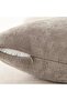 Pack of 2 Soft Textured Throw Decorative Pillow Covers Square Accent Solid Cushion Cover - 3