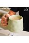 كوكيجو طقم اكواب قهوة من السيراميك سعة 400 مل/14 اونصة مع مقابض، طقم اكواب قهوة كبيرة من البورسلين ل - 3