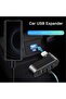 موزع USB 3.0 بأربعة منافذ [90] ° /180 °   موزع USB قابل للدوران مع مدخل PD ومنفذ USB-C بقوة 5 واط ووصلة تمديد USB - 5