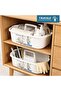 2-Pack Large Cleaning Caddy with Handle - Multipurpose Plastic Supply Organizer Bucket, Port - 5