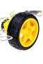 DIY Robot Smart Car Chassis Kit, Educational Toy with Speed Encoder, 4 Wheels and Battery Box for Ar - 4