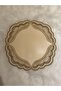 Double-Sided Perforated Leather Supla American Service. Cream (1 Piece) - 2