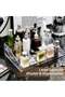 4 Tier Acrylic Perfume Organizer Stand Makeup Skincare Display Rack Countertop Clear Anti Fall - 3