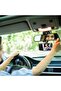 مرآة سيارة للأطفال بزاوية 360 درجة °   مرآة رؤية خلفية قابلة للتعديل والدوران، مقاومة للكسر ومضادة للسقوط - 4