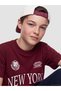 Rmz Gi̇yi̇m Farkiyla New York Printed Boys' T-Shirt