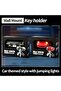 Wall Mounted Key Holder, Organizer and Car Key Hook, Space-Saving Modern Entryway Key Rack for - 5