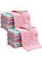 20 Pack Reusable Microfiber Cleaning Cloths, Super Absorbent & Quick-Drying Dish Towels, Cor