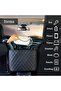 Car Net Pocket Handbag Holder, Universal Adjustable Large Capacity Organizer, Tough Mesh Ba - 2