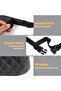 Car Net Pocket Handbag Holder, Universal Adjustable Large Capacity Organizer, Tough Mesh Ba - 3