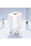 Fast Wall Charger 20W Dual Port (Type-C PD & USB-A) Support PPS - White - 5