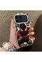 Poco F8 Pro 5g Compatible Spiderman Patterned Silicone Edge Hard Back Case Couple Phone Case - 3