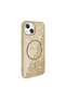 iPhone 13 Case Non-Spill Glitter Silicone Magsafe Camera Raised - 3