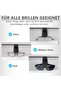 Eyeglasses frame for car leather seats, car sun visor storage bag (PU leather), sun visor car organizer bag, multi - 2