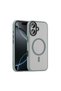 iPhone 17 Case Magsafe Supported Camera Raised Matte Anti-Fingerprint Silicone - 3