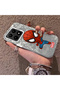 Mi 15t 5g Compatible Spider Man Patterned Silicone Edge Hard Back Case Couple Phone Case - 2