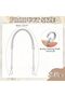 sourcing map Unisex Modern Purse Hanger (pack of 2) - 2