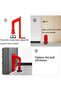 Portable door lock travel security no-drill for hotel. - 4