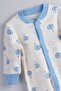 Newborn and Baby Rompers 100% Cotton (Blue Balloon) - 2