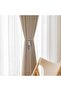 Curtainss Ties Decorative Window Holdbacks Tiebacks Twisted Tassel Rope | Drape Tie Backs Decorative - 2