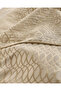 Beige 7 Piece Geometric Jacquard Set (260 x 240 cm) - 4