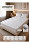 100% Liquid-Proof Fitted Mattress Mattress Protector 30 cm Corner Full Wrap Elastic Jacquard Patterned Mattress Protector