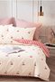 Cherry Patterned Double Duvet Cover Set |   Cotton |   200X220 cm Duvet Cover, 2 Pieces 50X70 cm Pillowcases |   Stylish and Elegant - 4