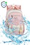 Imported Orthopedic Backpack 26912 Primary School Middle School Bag Pink (with Pen Holder Gift) - 2