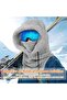 Winter cycling knit hat windproof warm neck warmer face mask. - 4