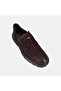 Men's Brown Brogue Thick-Soled Classic Leather Shoes - 7