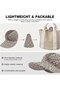 Women's wide-brim sun hat UPF50+ foldable quick-dry beach/golf/run color10. - 5