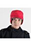 Winter earflap hat grey nylon waterproof ski aviator. - 2