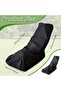 Lawnmower cover, universal protective 210D Oxford cloth waterproof with drawstring for easy storage (195 x 66 108 cm). - 2
