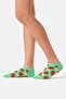 - Green Strawberry Patterned Socks - 3