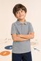 Unisex Children's 2-Piece Polo Collar Short Sleeve School T-Shirt - 3