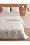 Josephine Double 100% Cotton Ranforce Printed Sheet and Duvet Cover Set - Beige - 2