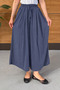 Women's Loose-Fit Flowy Modal Fabric Skirt-Looking Pants - 6