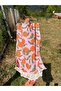 Pink-Orange Kitchen Towel - 3